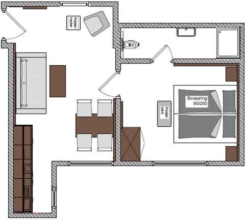 Inselhuus Felimar Villa Norderney Kamer foto